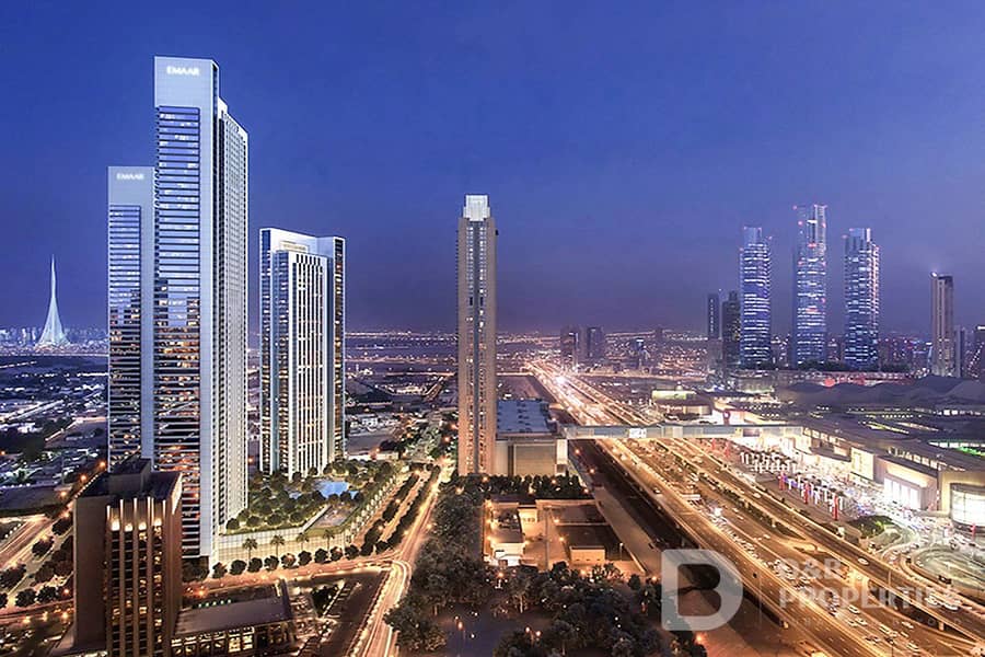 Full Burj and Fountain Views | New Tower