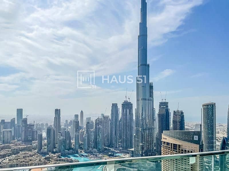 Penthouse | Panoramic | Sea | Fountain | Burj Khalifa View