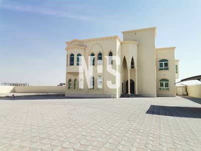 فیلا 11 غرف نوم للايجار في مدينة زايد (مدينة خليفة ج)، أبوظبي - فيلا جديدة اول ساكن على أرض كبيرة جاهزة للسكن