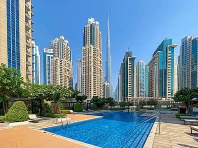 3 Bedroom Apartment for Rent in Downtown Dubai, Dubai - High End Stunning THREE Bedrooms + Maid Room | Vida Residence