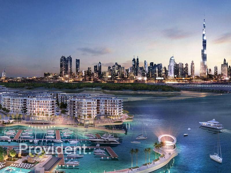 位于迪拜溪港，玫瑰水社区 3 卧室的顶楼公寓 3500000 AED - 6567795