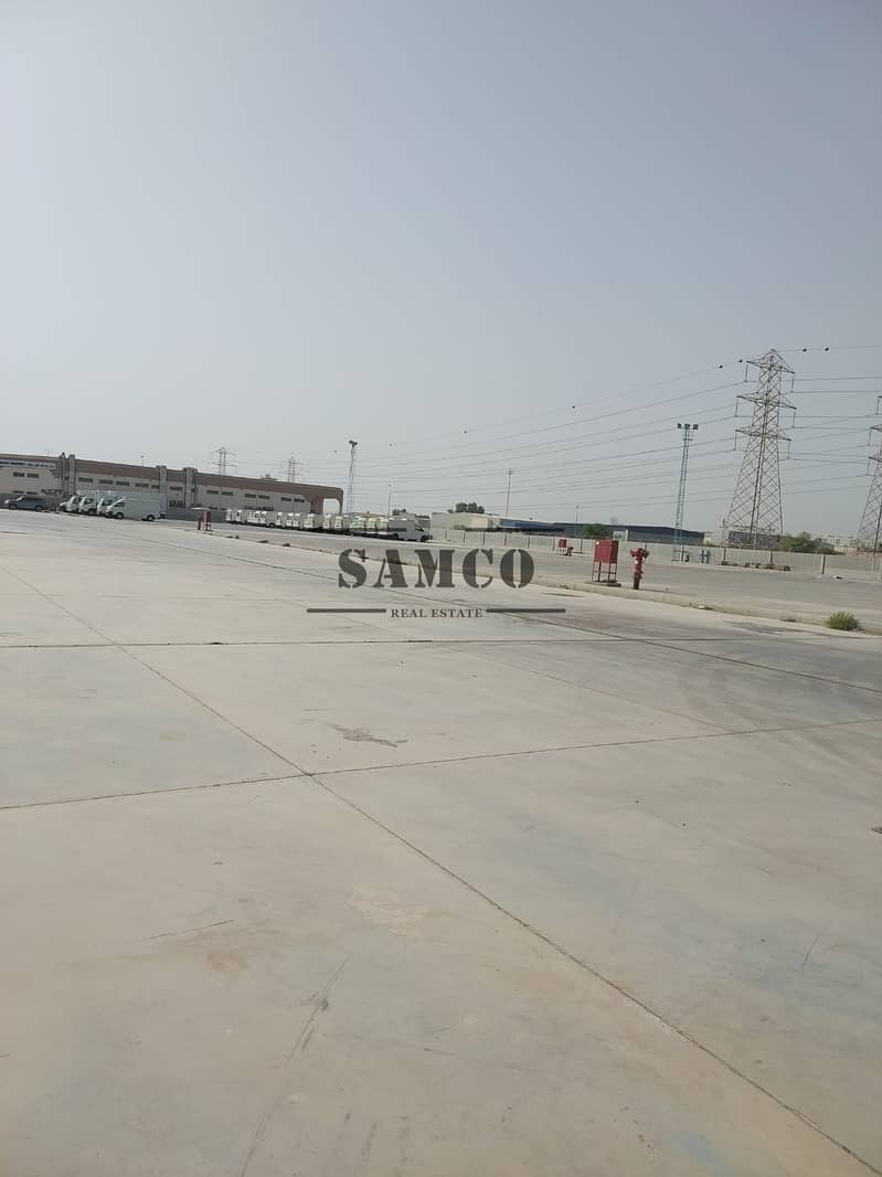 150,000 SQFT OPEN LAND WITH INTERLOCK AVAILABLE IN AL QUOZ IND AREA 4