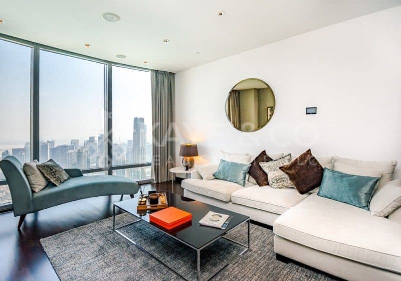 位于迪拜市中心，哈利法塔 1 卧室的公寓 199900 AED - 6439309