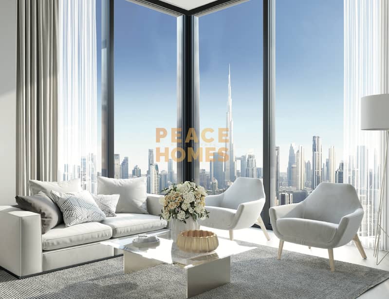 Last Unit with Maid | Best payment plan | Burj Khalifa view |