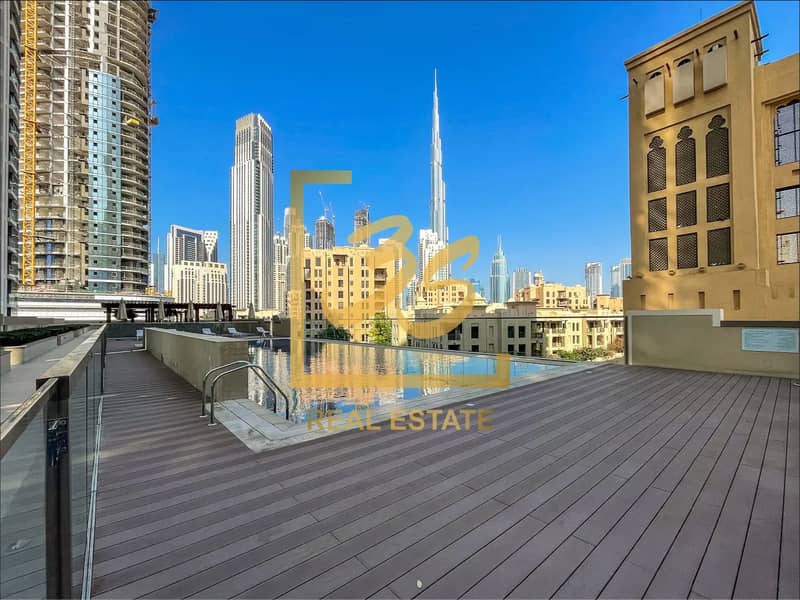 Burj Khalifa Facing |Fully Furnished |Huge Terrace