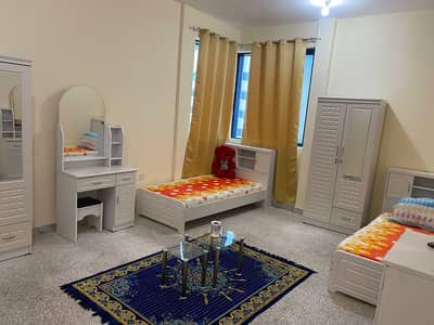 Studio for Rent in Sheikh Khalifa Bin Zayed Street, Abu Dhabi - bed space for girl _ sharing  only for girls