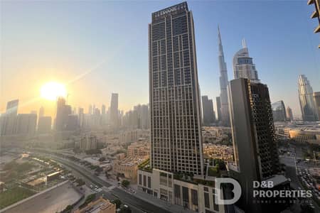 2 Bedroom Flat for Rent in Downtown Dubai, Dubai - Burj Khalifa View | Chiller Free | Fully Furnished