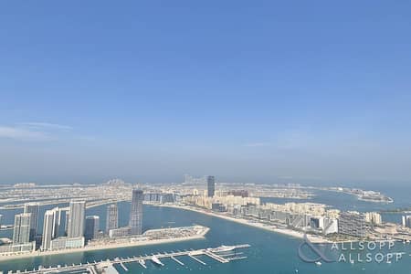 4 Bedroom Penthouse for Rent in Dubai Marina, Dubai - Duplex | Palm View | High Floor | 4 Bed