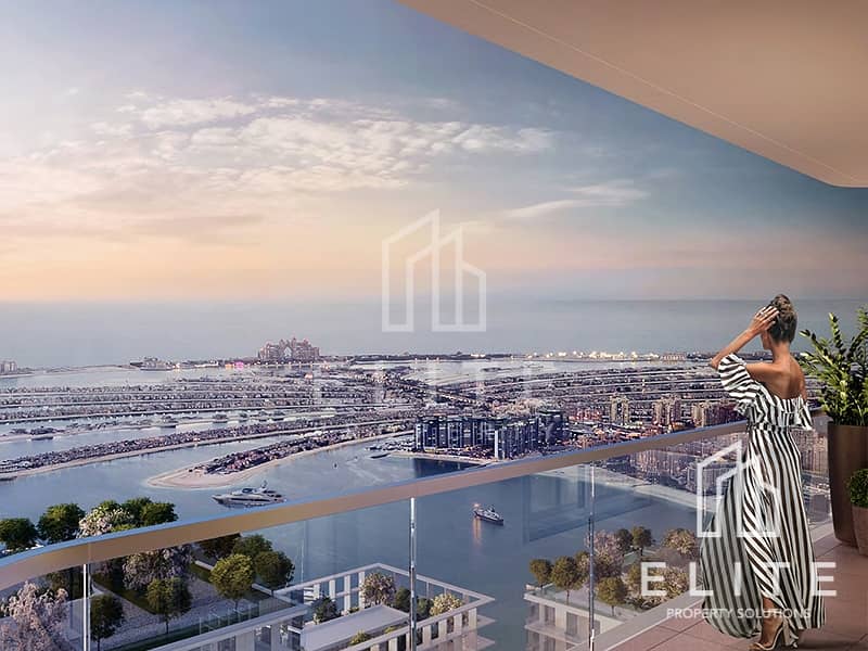 位于迪拜港，艾玛尔海滨社区，滨海景观公寓 1 卧室的公寓 2150000 AED - 6315612