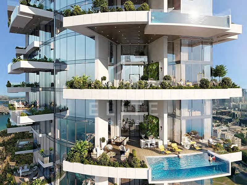 شقة في برج كافالي،دبي مارينا 1 غرفة 2200000 درهم - 6483280