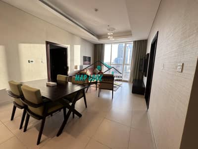 شقة 1 غرفة نوم للايجار في منطقة الكورنيش، أبوظبي - شقة في برج الجوهرة منطقة الكورنيش 1 غرف 100000 درهم - 6571048