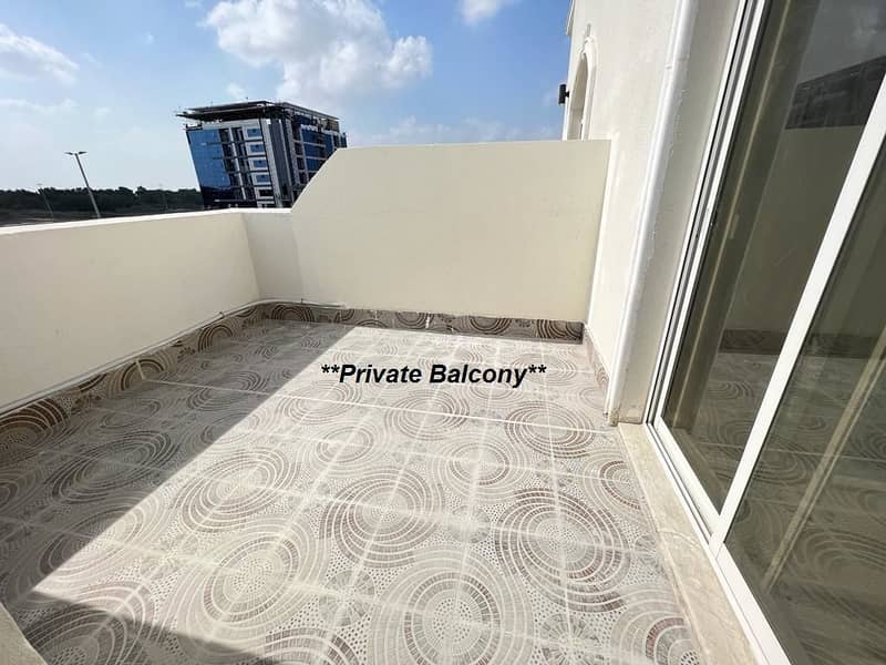 Brand New Studio Brilliant Finishing, M/2800, Private Balcony, Wardrobes, Inside Parking, Security