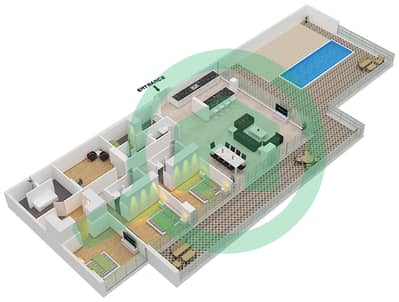 Six Senses Residences - 3 Bedroom Penthouse Type/unit B6/1 FLOOR 9 Floor plan