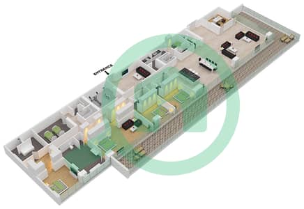 Six Senses Residences - 4 Bedroom Penthouse Type/unit D3/6 FLOOR 9 Floor plan