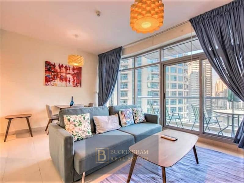 位于迪拜码头，公园岛公寓，费尔菲德大厦 1 卧室的公寓 1700000 AED - 6572378