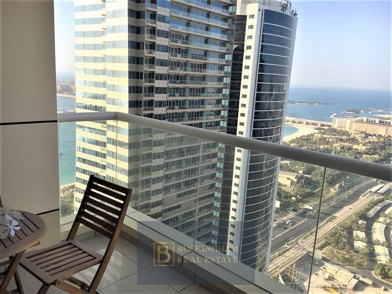 Квартира в Дубай Марина，Сулафа Тауэр, 2 cпальни, 98000 AED - 6572404