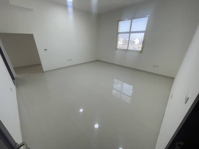 For rent a  amazing large apartment in the south of Al Shamkha Brand new 2 bedrooms Brand new