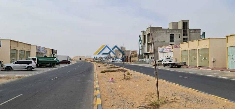 Residential commercial land for sale in Al Zahia including registration and transfer fees