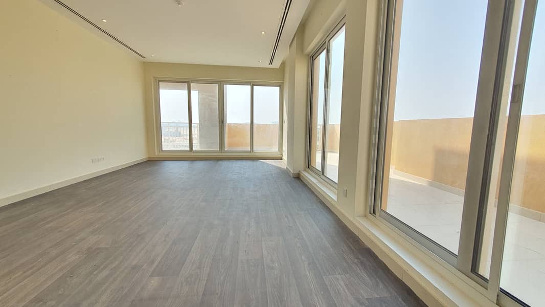 1600 SQUARE FEET 2 BED HALL AVAILABLE FOR RENT WITH WARDROBE TERRACE IN WARSAN 4