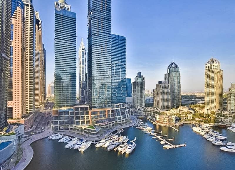 位于迪拜码头，蓝色鸢尾大厦 1 卧室的公寓 1500000 AED - 6459327