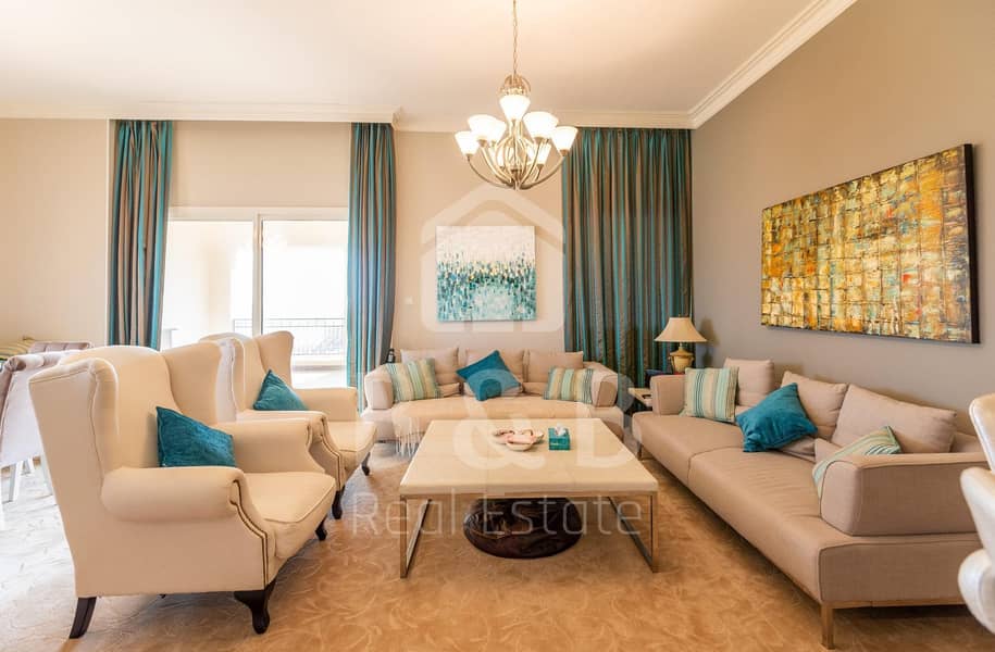 FEWA Connected - Luxury Furnished 3 BR Lagoon & Sea View