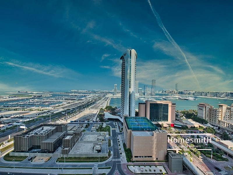 位于迪拜码头，滨海皇冠塔楼 1 卧室的公寓 1100000 AED - 6574376