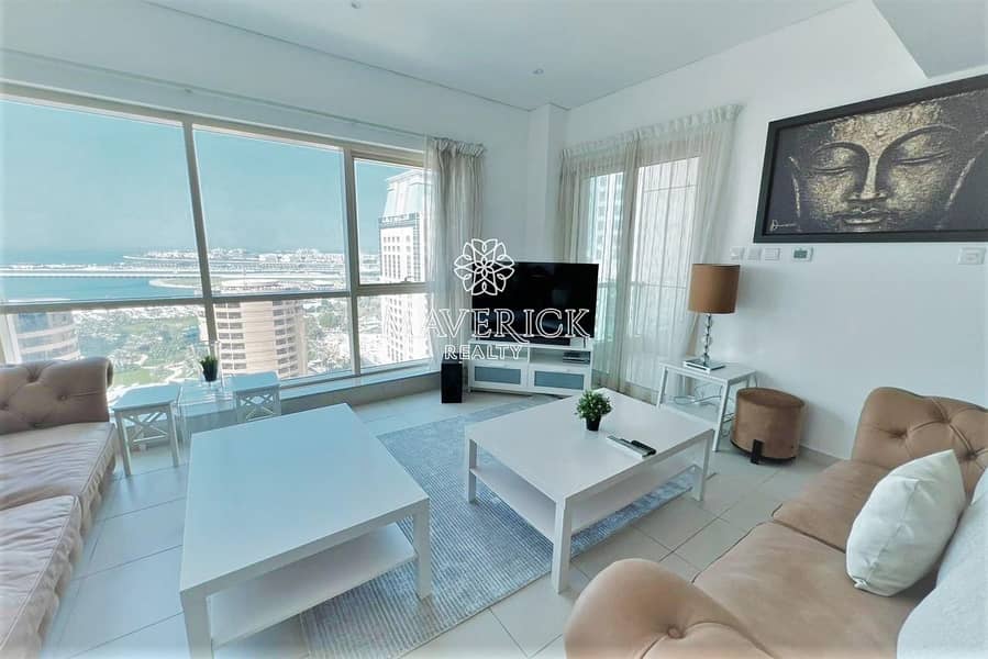 位于迪拜码头，皇家海洋塔楼 2 卧室的公寓 219000 AED - 6577365