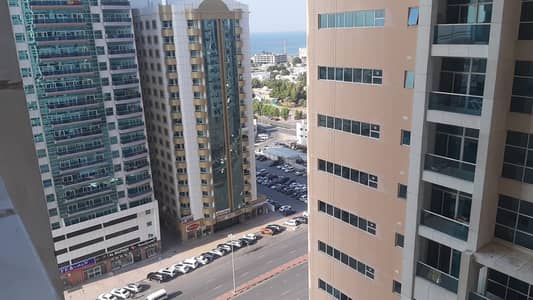 2 Bedroom Flat for Rent in Al Sawan, Ajman - 2BHK GARDEN & PARTIALLY SEA VIEW OPEN KITCHEN WITH PARKING
