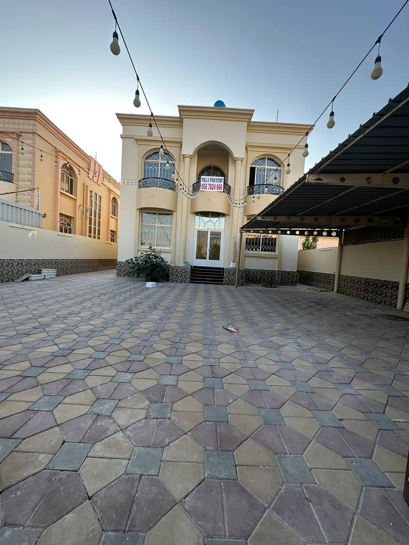 ‏For rent villa in Ajman opposite a mosque