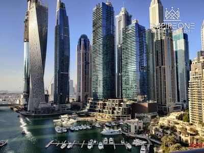 3 Bedroom Flat for Rent in Dubai Marina, Dubai - Marina View /Higher Floor/ Chiller Free/ Huge Layout