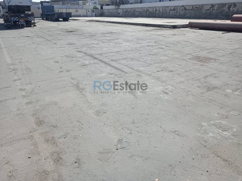 56,500 Sqft Industrial or Commercial Land with Shed & Office For Sale in Ras Al Khor