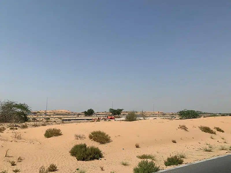 Residential land for sale in Ajman, Jasmine area, a great location, close to Sheikh Mohammed bin Zayed Street, freehold