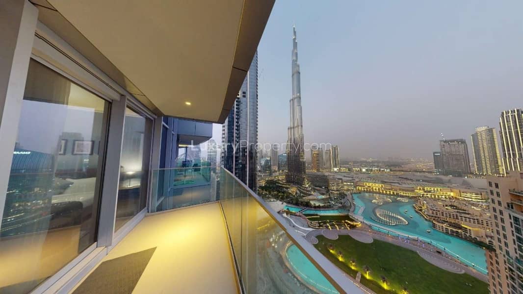 02 Layout I Burj Khalifa and Dubai Fountain View