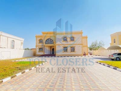 6 Bedroom Villa for Rent in Zakher, Al Ain - Beautiful Villa | Prime Location | Driver Room
