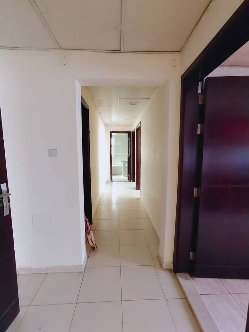 Close To Fire Station 2. BHK Available With Balcony Center AC Only 25. k Muwaileh Sharjah