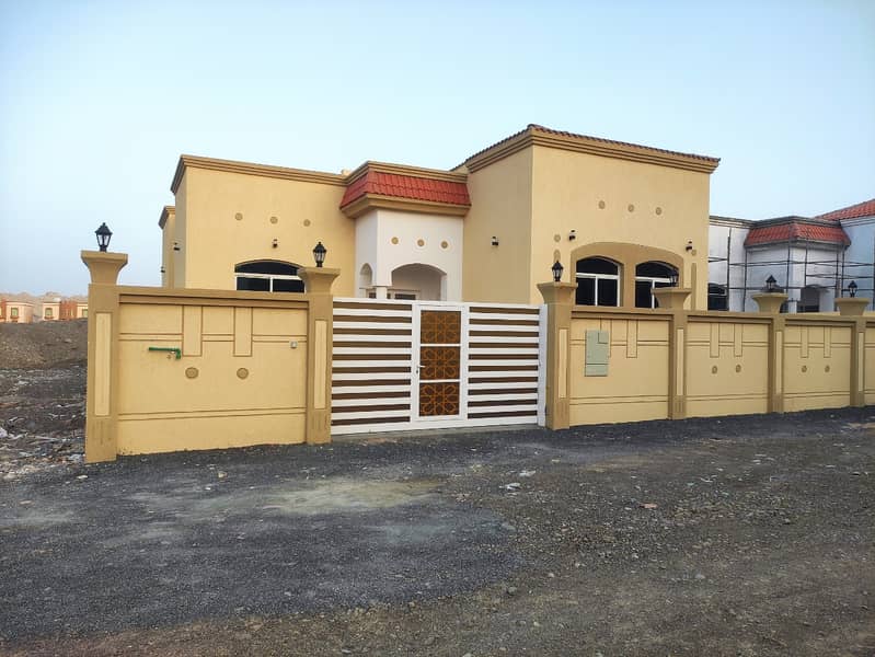 New villas in Masfout 3 - Ajman (Ground floor)- unique location - near all Services