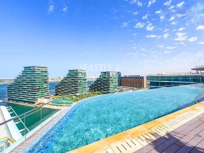 Studio for Rent in Al Raha Beach, Abu Dhabi - Stunning View | Luxury Studio | Balcony