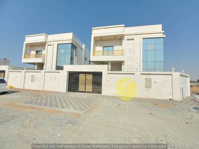 5 Bedroom Villa for Sale in Al Helio, Ajman - Without down payment, own a villa with the most beautiful specifications, designs, and best prices in the best areas of Ajman
