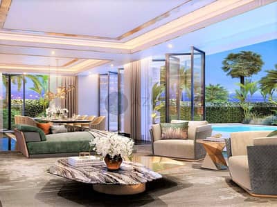 7 Bedroom Villa for Sale in Damac Lagoons, Dubai - 20% DownPayment | Amazing Lagoon View | Call Now !