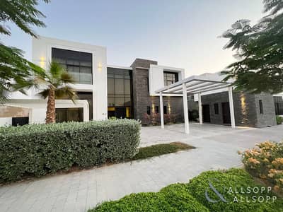 6 Bedroom Villa for Rent in DAMAC Hills, Dubai - Golf Course Views | Single Row | Furnished