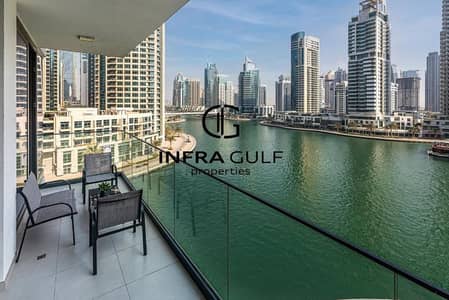 2 Bedroom Floor for Sale in Dubai Marina, Dubai - Luxurious 2BR + Maid’s Apartment | Walking Distance to JBR | Marina View