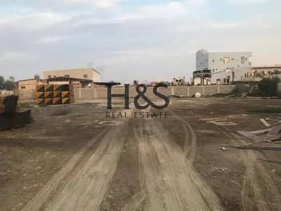 Industrial Land for Sale in New Industrial City, Ajman - Corner Plot With Boundry Wall For Sale in New Industrial Area