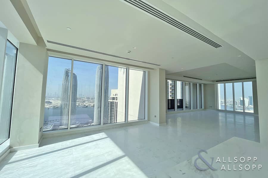 位于迪拜溪港，港湾之门大厦 4 卧室的顶楼公寓 300000 AED - 6584959