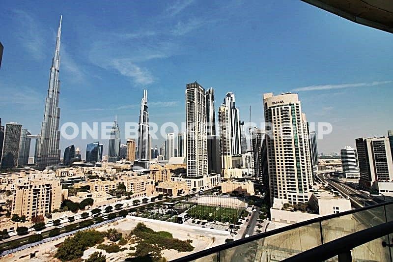 VACANT NOW|Burj Khalifa View|Immaculate condition