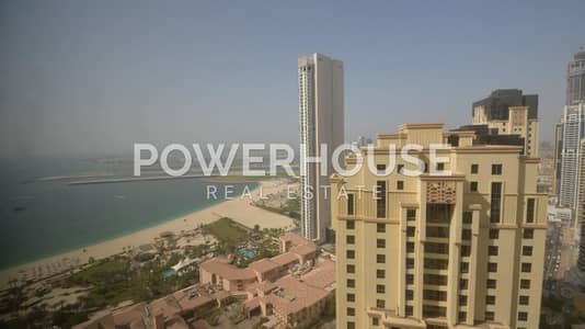1 Bedroom Apartment for Rent in Jumeirah Beach Residence (JBR), Dubai - Spacious 1 Bed | Palm & Marina Views | Exclusive