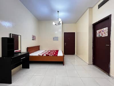 Studio for Rent in Al Nabba, Sharjah - Studio flat for   rent 1600 monthly Furnished  in al nabba area sharjah only for family
