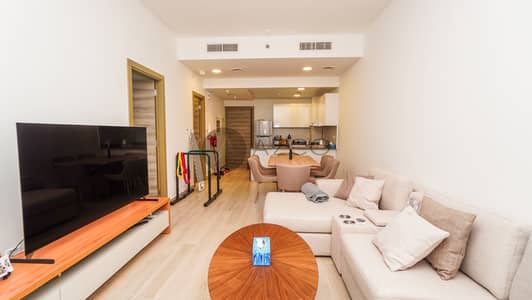 1 Bedroom Flat for Rent in Jumeirah Village Circle (JVC), Dubai - High-end Luxury Fully Furnished | Full Park View