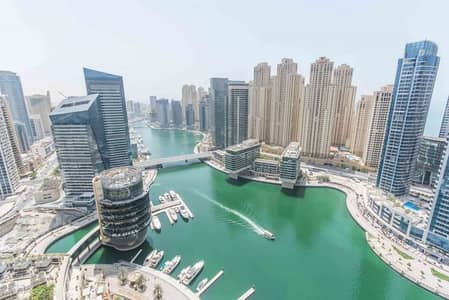 Studio for Sale in Dubai Marina, Dubai - Full Marina View | Available Now | High Floor