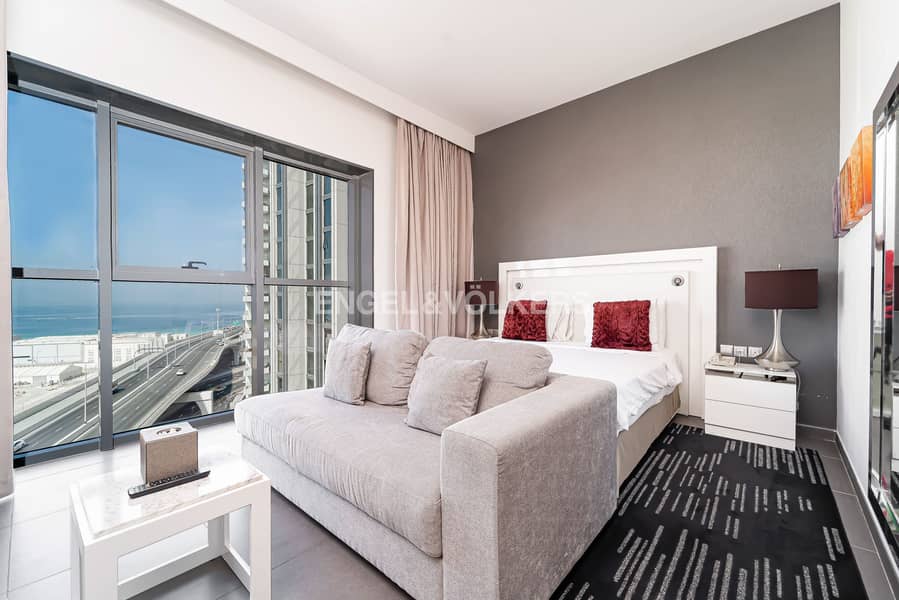 位于迪拜码头，TFG滨海酒店 1 卧室的酒店式公寓 1000000 AED - 6464752