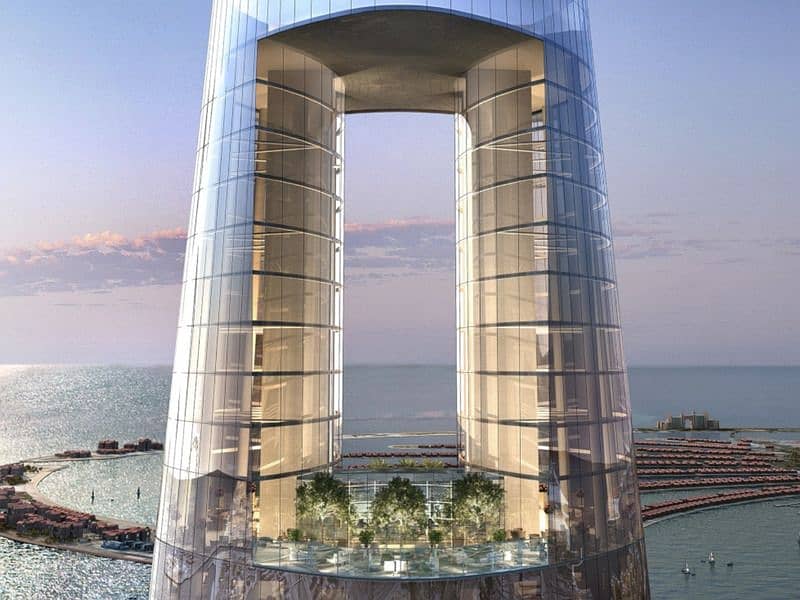 位于迪拜码头，西尔大厦 1 卧室的酒店式公寓 825000 AED - 6394015